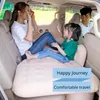 Car inflatable bed, foldable travel bed, car inflatable mattress, rear exhaust pad, bed seat inflatable cushion, sleeping pad