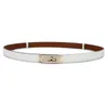 Ceinture fine pour femme designer Populaire Femmes Ceintures en cuir Mode Ceinture décorative Robes taille Petits costumes Ceinture de luxe formelle mode simple