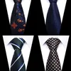 Bow Ties Tie Gravatas Fashion Wholesale Woven 8 cm Necktie Wedding Accessories Blue Man Dot Fit Group Party Office 231005