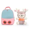 School Bags Plush School Bags for Girls Plush Animals Backpacks Kids Stuff Backpack Kindergarten Toddler Backpacks Mochila Escolar 231006