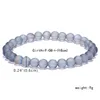 Braccialetti con ciondoli Sirena Cristallo di vetro Pietra di luna Filo Mticolor Labradorite Pietra Bracciale con perline Bracciale fatto a mano Regali Gioielli Dro Dhtgm