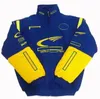 F1 Racing Suit Autumn and Winter Hafted Logo Casual Cotton Jacket