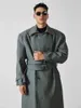 Wollmischungen für Herren ui0715 Mode Herrenmäntel Jacken 2023 Runway Luxus europäisches Design Party-Stil Herrenbekleidung 231005