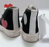 2023 Kids Conversitys Shoes Low and High Top Red Heart Commonly Big Eye Girls Shoes Designer Trainers Running Canvas Shoes High Top Casual Outdoor Kids Youth 24-35