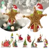 Décorations de Noël Décorations d'arbre de Noël Ornement animal vert amusant Pendentif à breloque en acrylique Arbre de Noël Décor de Noël Ornement étoile 231005