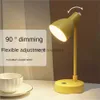 Table Lamps Creative LED Nordic Desk Lamp Eye Protection Touch Dimming USB Rechargeable Bedside Bedroom Home Decor Table Lamp YQ231006