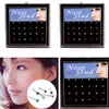 Näsringar Studs 24 Piecespack Nosring Set Women Girl Rhinestone Rostfritt stål Piercing Crystal Nose Stud Lot Body Jewelry 231005