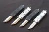 VESPA MiNi hellhound knife M390 blade 7075 aluminum handle Survival EDC Camping hunting outdoor kitchen tool key utility knife