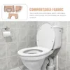 Toilet Seat Covers Water Tank Cushion Lace Home Cover Washable Travel Breathable Pad Convenient Carpet Trim Bathroom Accessories