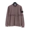 Męskie bluzy bluzy Khaki Niebieskie czarne okrągłe szyi Kamienne Bluzy Bluzy dla mężczyzn Kobiety Spring Spring Autumn Bawełna luźna luźna etykieta rękawa pullover J231006