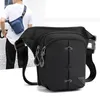 Heuptassen Rider Drop Beenzak Taille Heuptasje voor Mannen Motor Reizen Assault Mannelijke Nylon Riem Messenger Cross Body Dij Heuptassen 231006