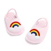 Sandaler Kruleepo född Baby Cartoon Figure Toddler Girls Kids Boys Animation Slipper Shoes Children Soft Cotton First Walkers