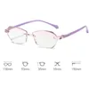 Zonnebrilmonturen 2023 Trendy Diamant Presbyopie Leesbril Verziendheid Brillen Ultralight Ver Zicht Brillen Dioptrie Recept 231005