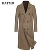 Mélanges de laine pour hommes BATMO 2023 arrivée automne long trench-coat en laine hommes plussize 5829 231005