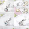 Sleutelhangers Strass Boze Oog Sleutelhanger Ring Voor Vrouwen Mannen Blauwe Charms Hanger Tas Auto-accessoires Drop Delivery Sieraden Dhfqg