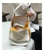 Сумки для покупок из искусственной кожи, женская новинка, дизайнерская сумка на плечо для женщин, двухсторонняя цветная студенческая книга, сумка для покупок, большая вместительная сумка 231006