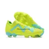 Fußballschuhe Future Ultimate F g A g Cleats Supercharged Blue Eclipse Pursuit Fast Yellow White Ultra Orange Creativity Team