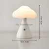 Lampes de table LED champignon veilleuse interrupteur tactile lampe de Table lampe de chevet Rechargeable pour chambre café Bar salon décoration de la maison YQ231006
