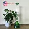 Bongo de copo Perc com bobina verde alta de 16,7 polegadas - batidas suaves e design elegante