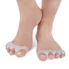 Foot Care Silicone Finger Toe Protector Separators Stretchers Straightener Bunion Pain Relief 5 Colors 231006