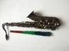 Nieuwe jazzmerk op maat gemaakte tenorsaxofoon Mark VI Grave zwarte professionele muziekinstrumenten antieke koperen simulatie messing sax met saxofoon mondstuk koffer