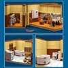 Christmas Toy Supplies MOC Anime Spy X Family Figure Loid Anya Forger Action Model Kit Toilet secret room Blocks Set Christmas Gifts Kids Toys For Boys 231005