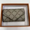 Bruine bloem portemonnee luxe Dames portemonnee Gletters kaarthouder sleutelhanger Man Designer portemonnees Sleutelzakje Kaarthouder kleine portemonnees reizen Clutch Bags Mbrand