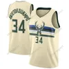 Anpassade Jersey Men Women Youth Brook Lopez Damian Lillard Khris Middleton Giannis Antetokounmpo Bobby Portis Pat Connaughton baskettröjor