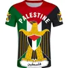PALESTINA t-shirt diy custom made naam nummer palaestina t-shirt natie vlag tate palestina college print logo kleding293V