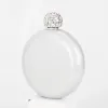 Top Diamond Hip Flasks Stainless Steel Flagon With Rhinestone lid Cover Mini Hip Flask Round Wine Pot Flask Wine Bottle