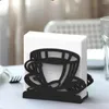 Hooks Tissue Holder Coffee Cup Shape Stainless Steel Dispenser Kitchen Restaurant Table Napkin Household Supplies