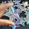 Decorative Figurines Crystal Ornament Healing Quartz Natural Angel Aura Clear Star For Room Decoration Gift