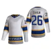 Stitch Hockey 26 Rasmus Dahlin Jersey 24 Dylan Cozens 37 Casey Mittelstadt 71 Victor Olofsson 72 Tage Thompson 53 Jeff Skinner 89 Alex Tuch Navy White Man Woman Youth