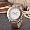 男性のための腕時計2023新しいメンズウォッチすべてのダイヤルワーククォーツウォッチ高品質のトップラグジュアリーブランドクロノグラフクロックステンレス鋼ベルトメンズファッションom010