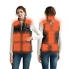 Veste chauffante chauffante femme gilet vestes électriques S Usb vêtements chauds pêche Camping