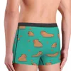 Cuecas homens capivara na água roupa interior bonito animal impresso boxer shorts calcinha homme poliéster