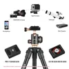 Tripods Andoer Q160SA Camera Tripod مع Banoramic Ballhead لـ DSLR Digital Cameras Camcorder 231006