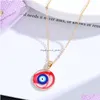 Pendentif Colliers Blooming Colorf Turc Bleu Mauvais Oeil Collier Pour Femmes Nouveau À La Mode Chanceux Clavicule Chaîne Collier Bijoux Dr Dhgarden Dhn42