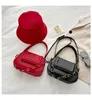 Sacos de desenhista moda doce colorido pequena bolsa nova corrente coreana pequena bolsa feminina simples um ombro crossbody saco atacado