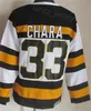 Man Vintage Hockey 33 Zdeno Chara Jersey CCM Classic 37 Patrice Bergeron 30 Gerry Cheevers 9 Johnny Bucyk 12 Adam Oates Retro Stitching 75 Anniversary Retire High