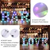 Décorations de Noël Coloré LED Chapiteau Lettre Lumières avec Numéro Lumineux À Distance Lampe Party Bar Signe Veilleuse Fête De Mariage Décor De Noël 231005