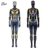 Déguisement Guêpe Cosplay Costume Fourmi Garçon 3 Femme Hope Van Dyne Cospaly Costume la Guêpe 3 Déguisement pour Femme Sexy Spandex Budysuitcosplay