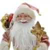 Christmas Decorations 45cm Christmas Decor Big Santa Claus Doll Grandpa and Grandma Year Home Room Decoration Christmas Tree Ornaments 231005