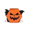 Totes Halloween diable citrouille sac chaîne sangle sac à bandoulière 2023 nouveau haute qualité épaule femmes sac Bagsblieberryeyes