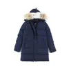 디자이너 캐나다 거위 미드 길이 버전 복 포자 다운 여성 재킷 파카 겨울 두꺼운 따뜻한 코트 바람 방향 스트리트웨어 C134 첸 가오 01