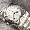 Wristwatches 20ATM Diving Watch 39mm Mechanical Automatic For Men NH35A White Dial Orange Seconds 24 Hours Fixed Bezel Sapphire Glass