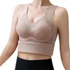 Femmes Shapers sans manches soutien-gorge sous-vêtements thermiques avec dentelle pour l'hiver col en V hauts femmes chemise Pack