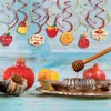 その他のイベントパーティーのサプライ45 PCS JE Year Hangederations Rosh Hashanah Hange hange for Je Shana Tova Party Decor Supplies 231005