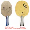 Raquettes de tennis de table SANWEI CC 502E 5 plis wood2 carbone hors entraînement Original SANWEI lame de Tennis de Table raquette de Ping-Pong batte pagaie 231005