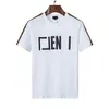 Heren T-shirt Designer Fashion Overhemd Gestippelde Letter Afdrukken Korte mouw Casual Losse herentop Ronde hals